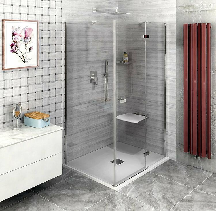 FORTIS čtvercový sprchový kout 1200x1200 mm, R varianta