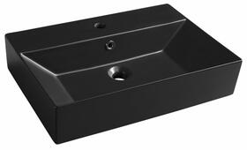 Umyvadlo 60 cm černá mat – Isvea Sistema 10SF50060-2N | Více -