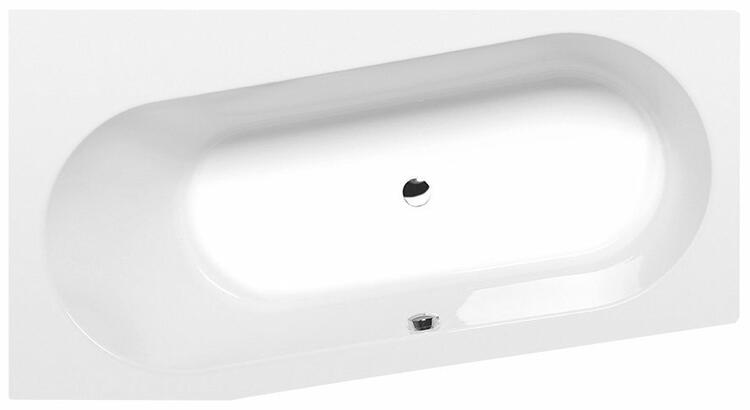 ASTRA WL SLIM asymetrická vana 165x90x48cm, bílá