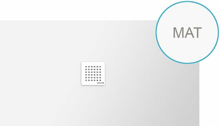Obdélníková sprchová vanička z litého mramoru 150×80 cm bílá mat – Polysan Flexia 72901MAT