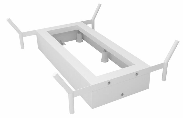 REDUTA konstrukce pro vanu 150x75cm, bílá mat
