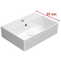 Keramické umyvadlo 50x37 bílá - GSI Kube X 9447111 | Více -