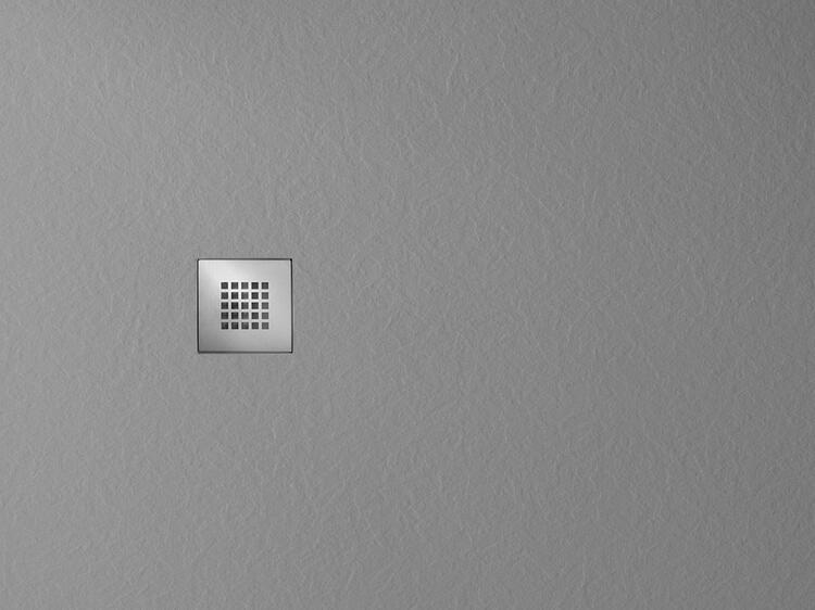 Obdélníková sprchová vanička z litého mramoru 120×90 cm šedá – Gelco Mitia PMS12090