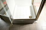 RETRO keramická sprchová vanička, čtverec 100x100x20cm, bílá