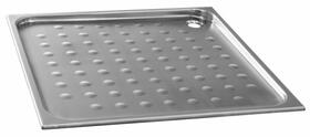 Čtvercová sprchová vanička 70 cm nerez mat – Nofer 13052.70.S | Více -