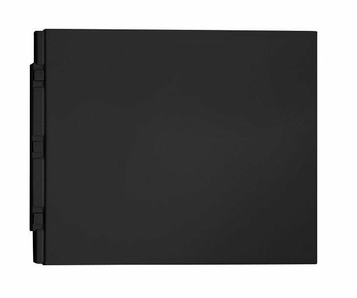 PLAIN panel boční 75x59cm, černá mat