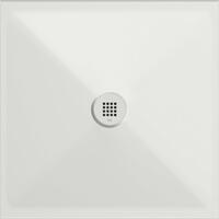 Čtvercová sprchová vanička 80 cm bílá mat – GSI Extra flat 46080809 | Více -