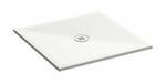 Čtvercová sprchová vanička 80 cm bílá mat – GSI Extra flat 46080809