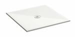 Čtvercová sprchová vanička 90 cm bílá mat – GSI Extra flat 46090909