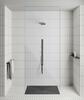 Obdélníková sprchová vanička 120×80 cm černá mat – GSI Extra flat 46120826