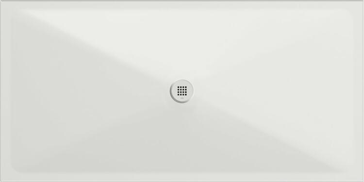 Obdélníková sprchová vanička 200×100 cm bílá mat – GSI Extra flat 46201009