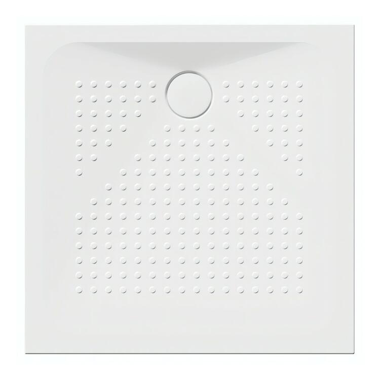Čtvercová sprchová vanička 90 cm bílá ExtraGlaze – GSI 47090911