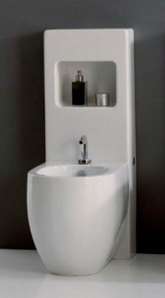 FLO bidet stojící, 36x51,5cm, bílá