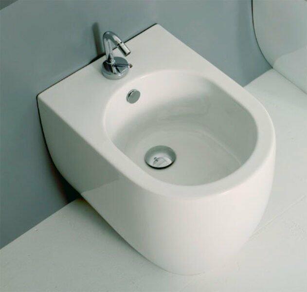 FLO bidet stojící, 36x51,5cm, bílá