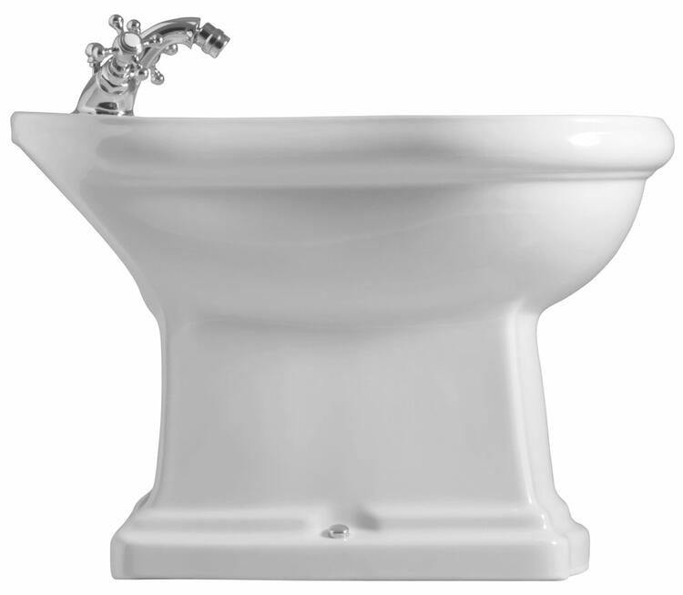 RETRO bidet stojící 38,5x60cm, bílá