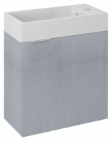 Umyvadlová skříňka 49,5×50×25 cm dub stříbrný – Sapho LATUS LT410-1111 | Více -