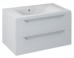 Umyvadlová skříňka 79,7×45×47,8 cm bílá – Sapho WAVE | Více -