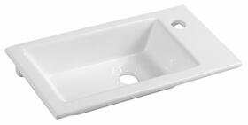 ZUNO 50 keramické umývátko nábytkové 50x25cm, bílá | Více - 