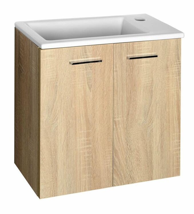ZUNO 50 keramické umývátko nábytkové 50x25cm, bílá