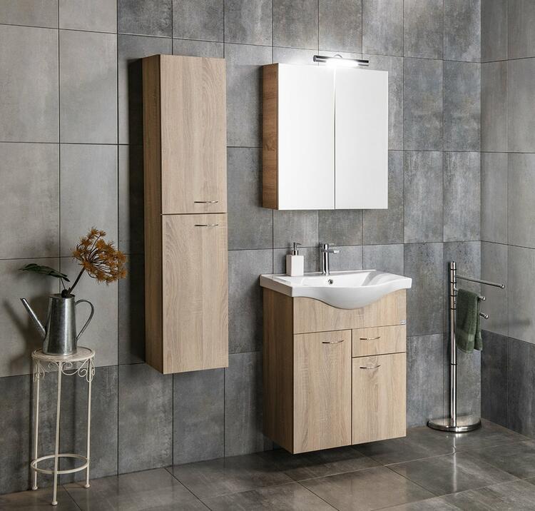 ZARA 65 keramické umyvadlo nábytkové 64,5x46cm, bílá
