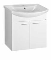 Umyvadlová skříňka 61,5×74×32 cm bílá – Aqualine Zoja 51063 | Více -