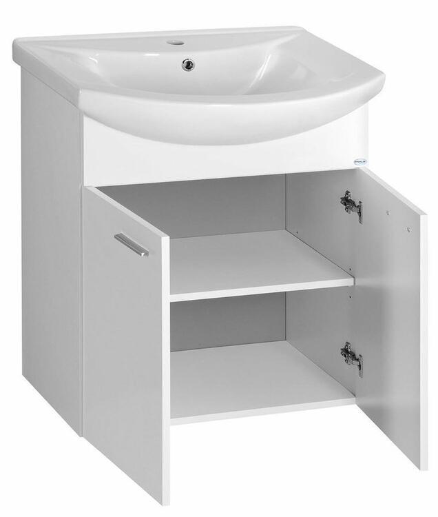Umyvadlová skříňka 61,5×74×32 cm bílá – Aqualine Zoja 51063