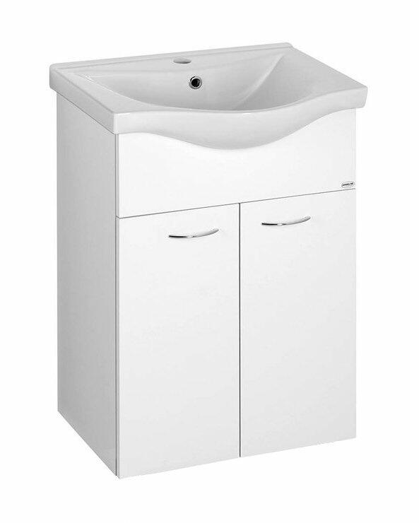 Koupelnová umyvadlová skříňka bílá - Aqualine KERAMIA FRESH 50057