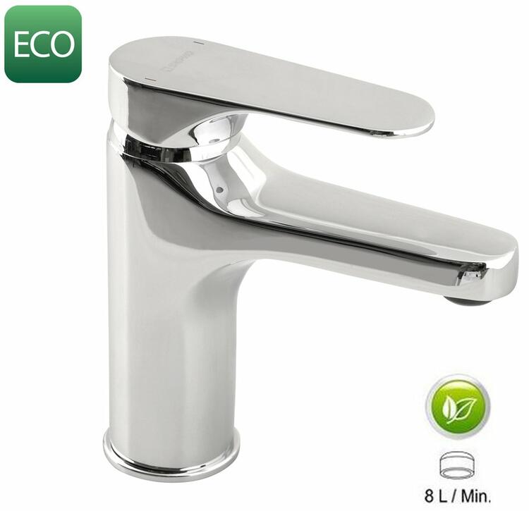 CORNELI ECO stojánková umyvadlová baterie, chrom