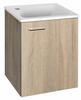Umyvadlová skříňka 40×50×32 cm dub platin – Aqualine Zoja 51048DP