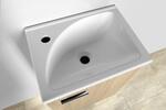 Umyvadlová skříňka 40×50×32 cm dub platin – Aqualine Zoja 51048DP