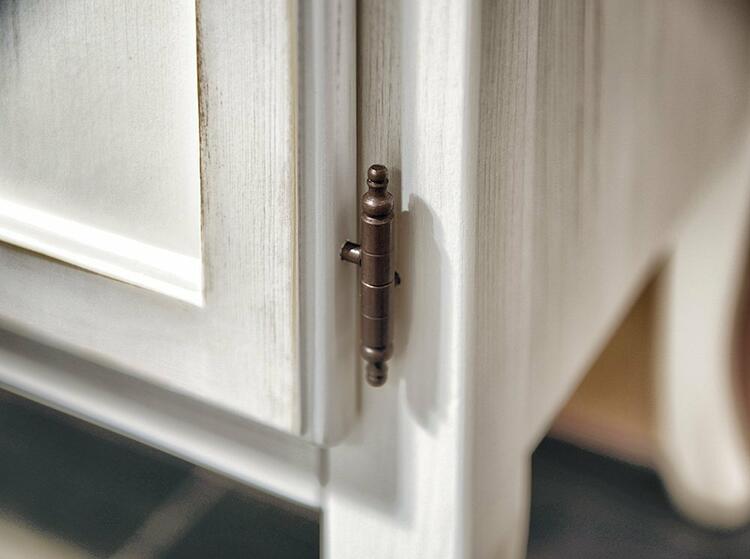 Umyvadlová skříňka 89×80×48 cm starobílá – Sapho RETRO 1621