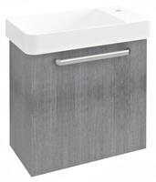 Umyvadlová skříňka 51×50×28 cm dub stříbrný – Sapho LATUS LT080-1111 | Více -
