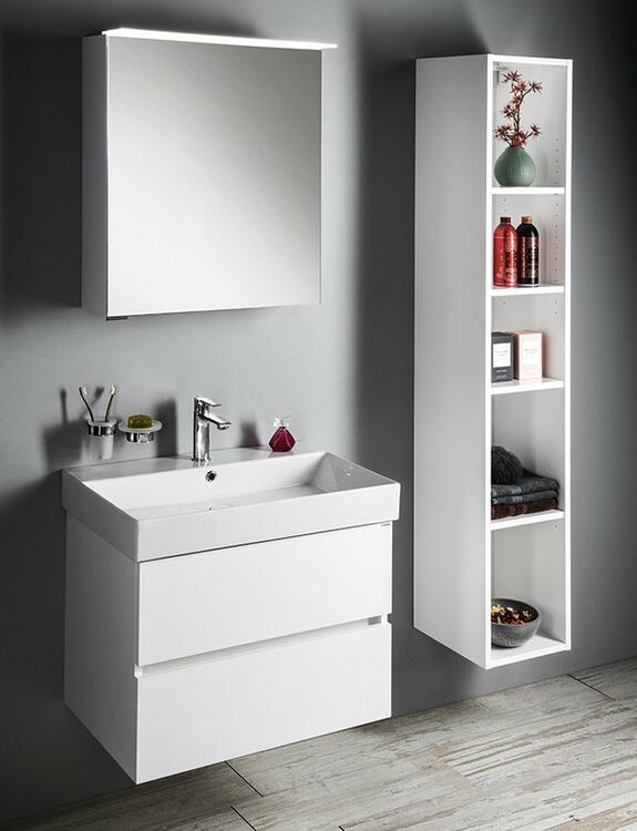 Policová skříňka 30×172×32 cm bílá – Sapho Espace ESC160-3030