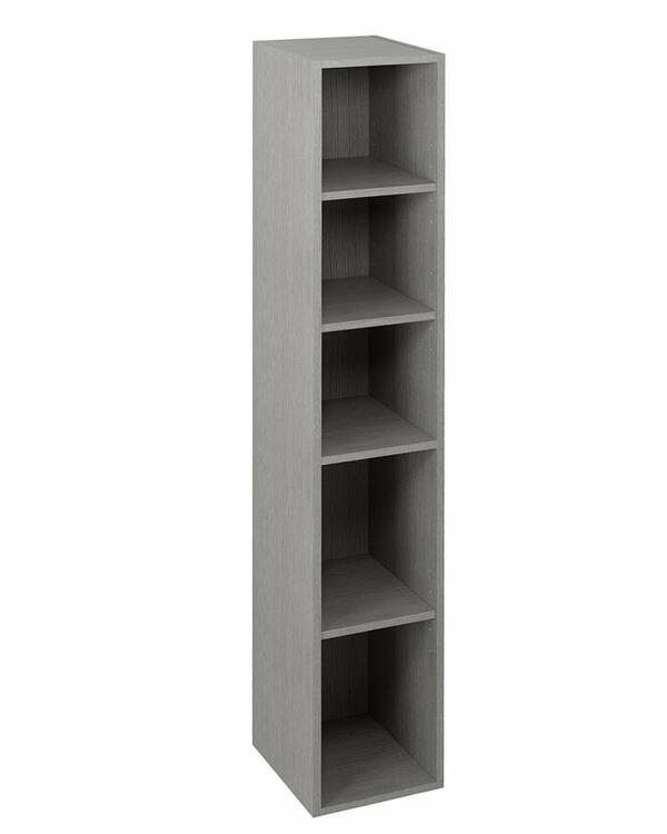 Policová skříňka 30×172×32 cm dub stříbrný – Sapho ESC160-1111