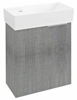 Umyvadlová skříňka 44×50×22 cm dub stříbrný – Sapho Latus IX LT090-1111 | Více -