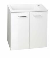 Umyvadlová skříňka 49×50×24,6 cm bílá – Aqualine ZOJA 51047A | Více - 