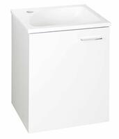 Umyvadlová skříňka 40×50×32 cm bílá – Aqualine Zoja 51048A | Více -