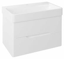 MEDIENA umyvadlová skříňka 76x51x48,5cm, bílá mat/bílá mat | Více - 