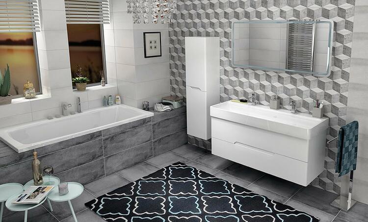 Umyvadlová skříňka 117×51×48,5 cm bílá mat – Sapho MEDIENA MD120