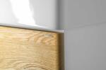 Umyvadlová skříňka 117×51×48,5 cm bílá mat dub Natural – Sapho MEDIENA MD122