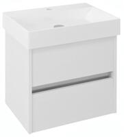 Umyvadlová skříňka 57×51,5×43 cm bílá – Sapho NIRONA NR060-3030 | Více -