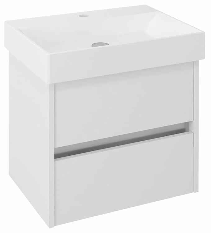 Umyvadlová skříňka 57×51,5×43 cm bílá – Sapho NIRONA NR060-3030