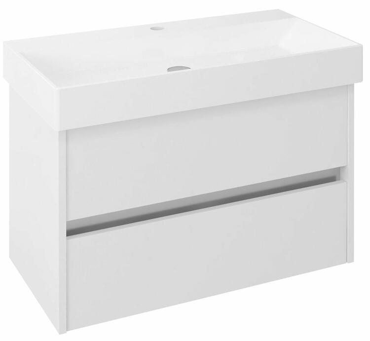 Umyvadlová skříňka 82×51,5×43 cm bílá – Sapho NIRONA NR085-3030