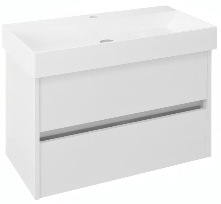 Umyvadlová skříňka 82×51,5×43 cm bílá – Sapho NIRONA NR085-3030