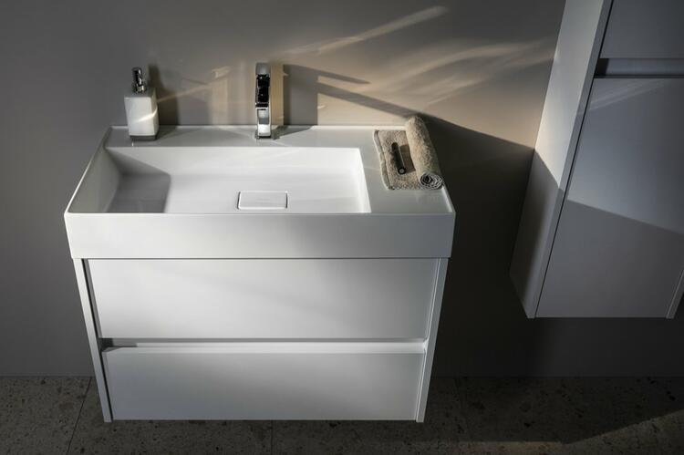 NIRONA umyvadlová skříňka 82x51,5x43 cm, dub Sherwood