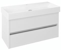 Umyvadlová skříňka 95×51,5×43 cm bílá – Sapho NIRONA NR100-3030 | Více -