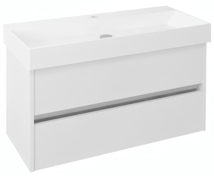 Umyvadlová skříňka 95×51,5×43 cm bílá – Sapho NIRONA NR100-3030