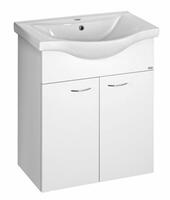 Koupelnová umyvadlová skříňka bílá - Aqualine KERAMIA FRESH 50063A | Více - 