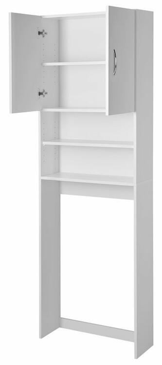 Vysoká skříňka bílá - AQUALINE SIMPLEX ECO SIME715