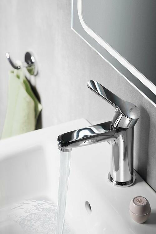 Stojánková umyvadlová baterie výška 150 mm chrom – Bruckner Sieger 914.002.1